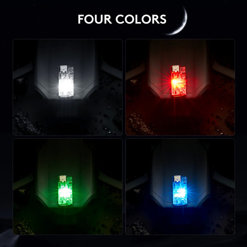 Oświetlenie LED VIFLY Strobe Platinum - 6 Led 1000 lumenów