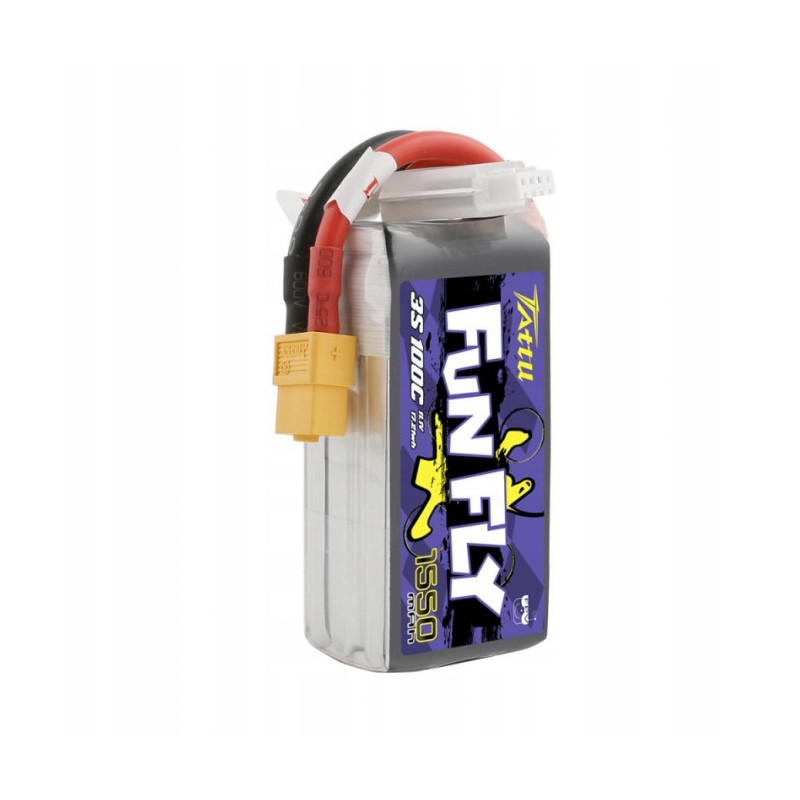 LiPo Battery Tattu FunFly 3S 11.1V 1550mAh 100C