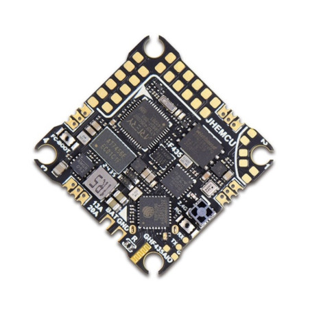Flight Controller (FC) JHEMCU GHF435AIO 20A ELRS Aio 2-4S OSD Baro Blackbox GPS WiFi
