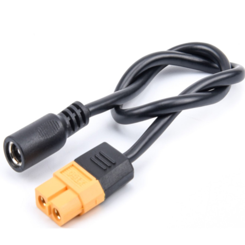 XT60 Female to DC 5.5mm/2.5mm Female Adapter For Fatshark Skyzone Aomway Goggles