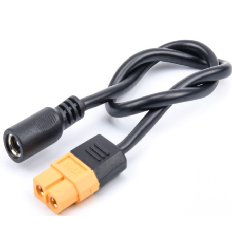 XT60 Female to DC 5.5mm/2.5mm Female Adapter For Fatshark Skyzone Aomway Goggles
