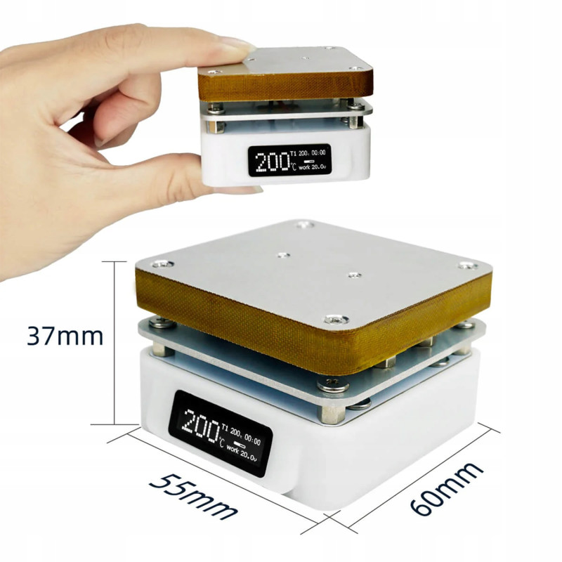 SEQURE T55 mini stacja grzewcza podgrzewacz wstępnego stała temperatura