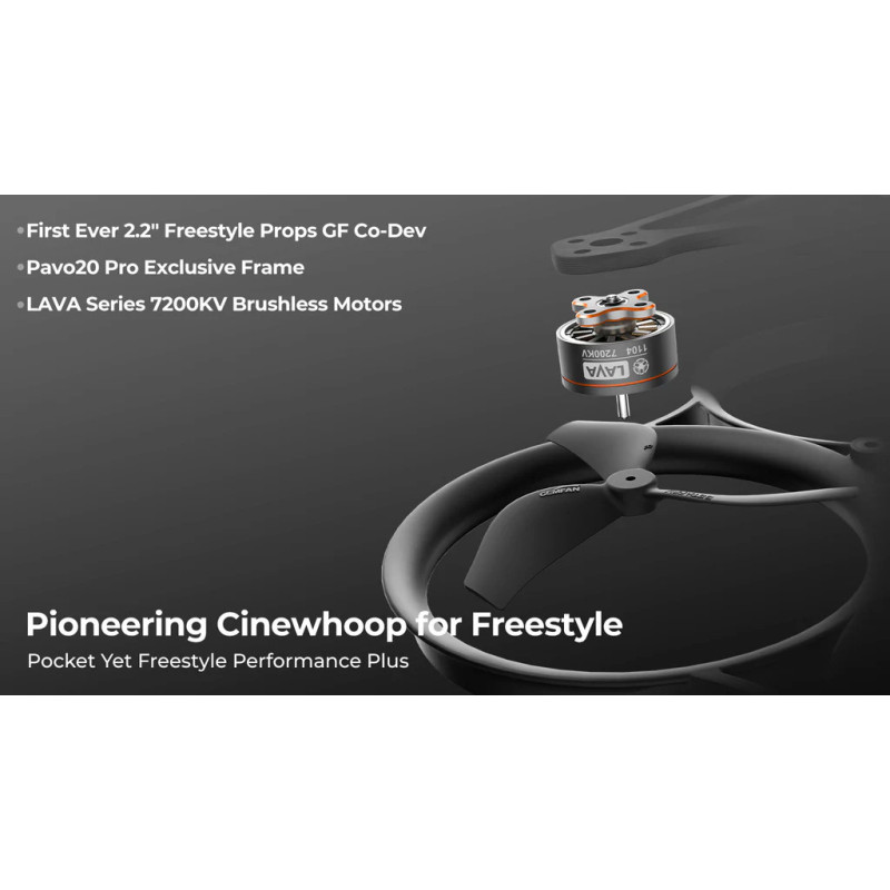 Gemfan 2218 - Śmigła 3-łopatowe (1.5mm Shaft) - Idealne do freestyle