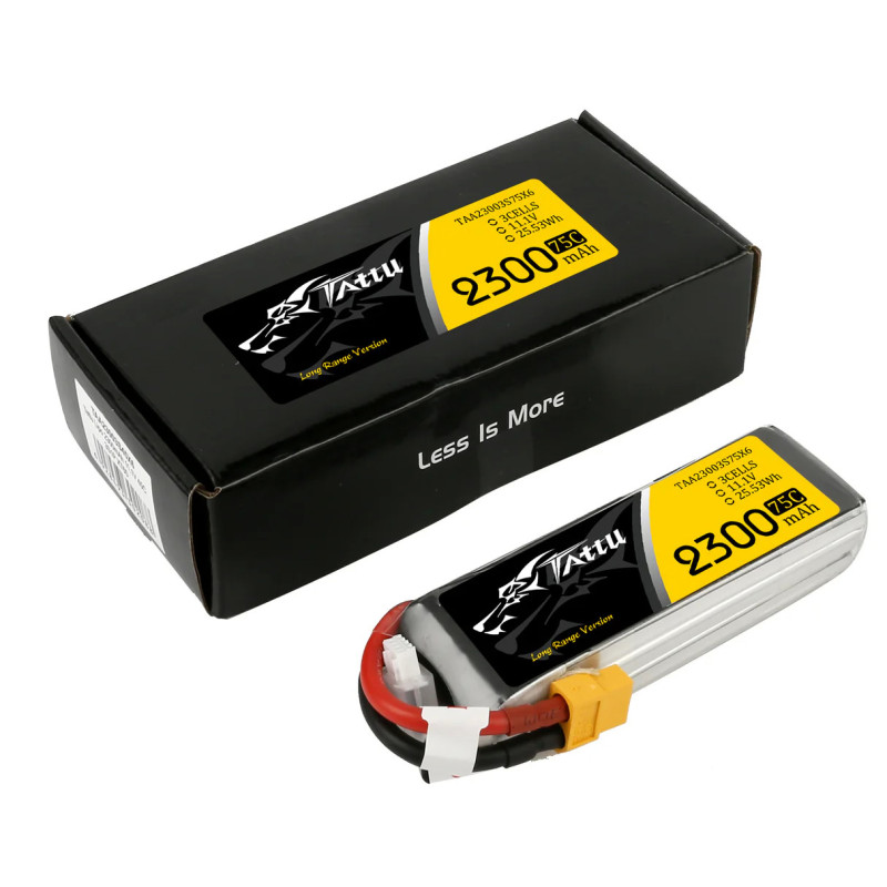 TATTU 2300mAh 11.1V 75C 3S1P