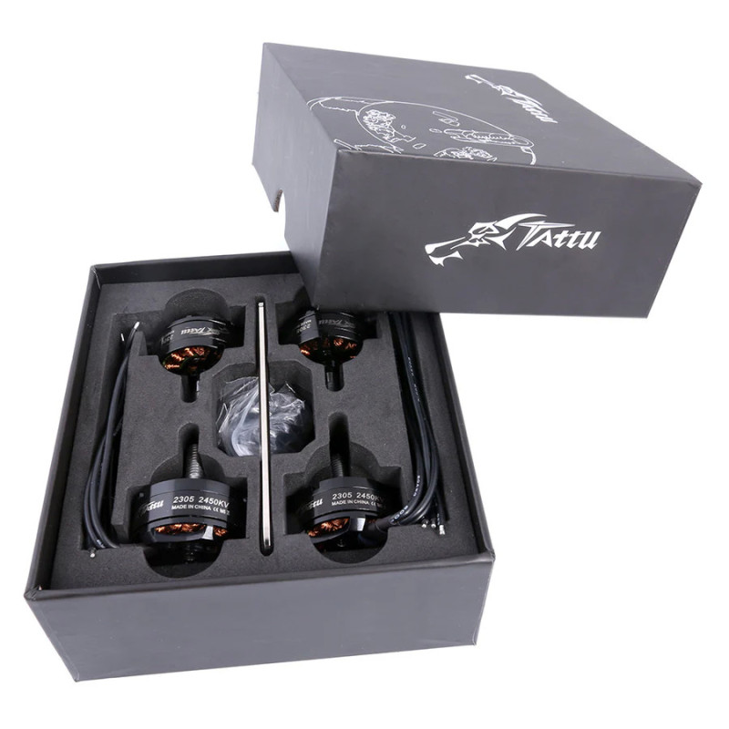 Tattu 2305 2450KV Brushless Motors - Best for FPV Racing