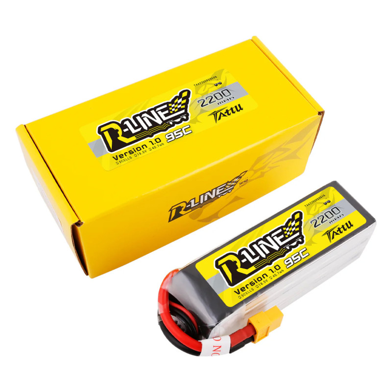 Akumulator Lipol Tattu R-Line 5S 18.5V 2200mAh 95C XT60