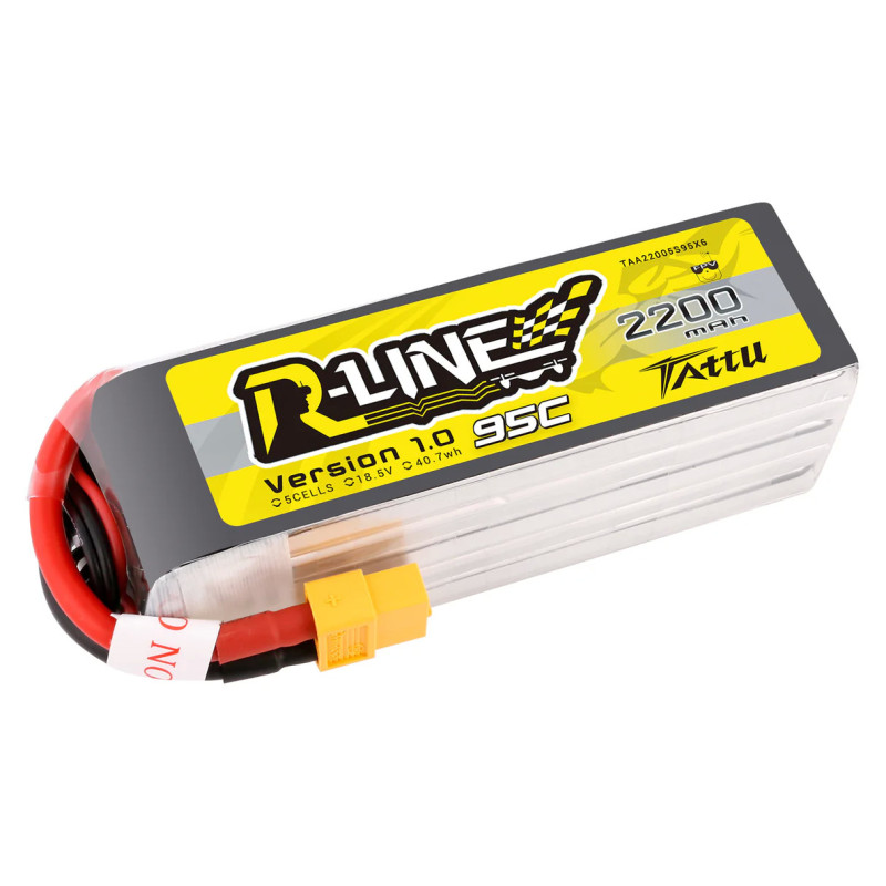 Akumulator Lipol Tattu R-Line 5S 18.5V 2200mAh 95C XT60