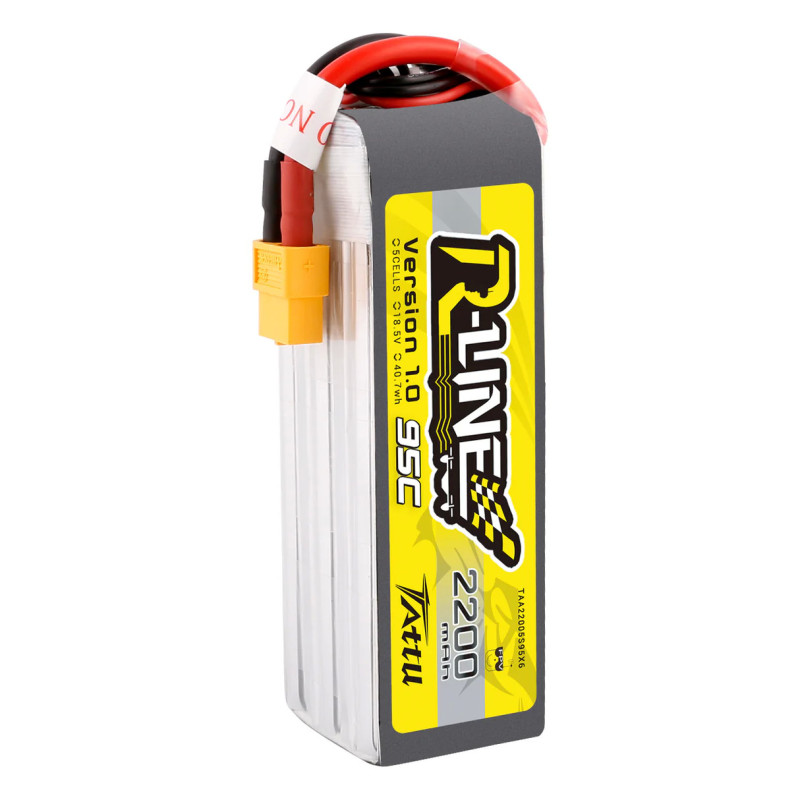 Akumulator Lipol Tattu R-Line 5S 18.5V 2200mAh 95C XT60