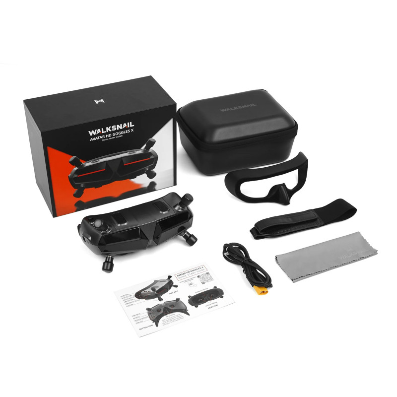 Walksnail Avatar HD Goggles X – gogle FPV 1080p HDMI AV IN