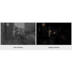 CADDXFPV Infra Camera – 0 Lux B/W Analog FPV Camera with AI