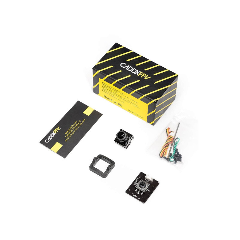 CADDXFPV Baby Ratel 2 – mini kamera FPV 1200TVL, 165° FOV