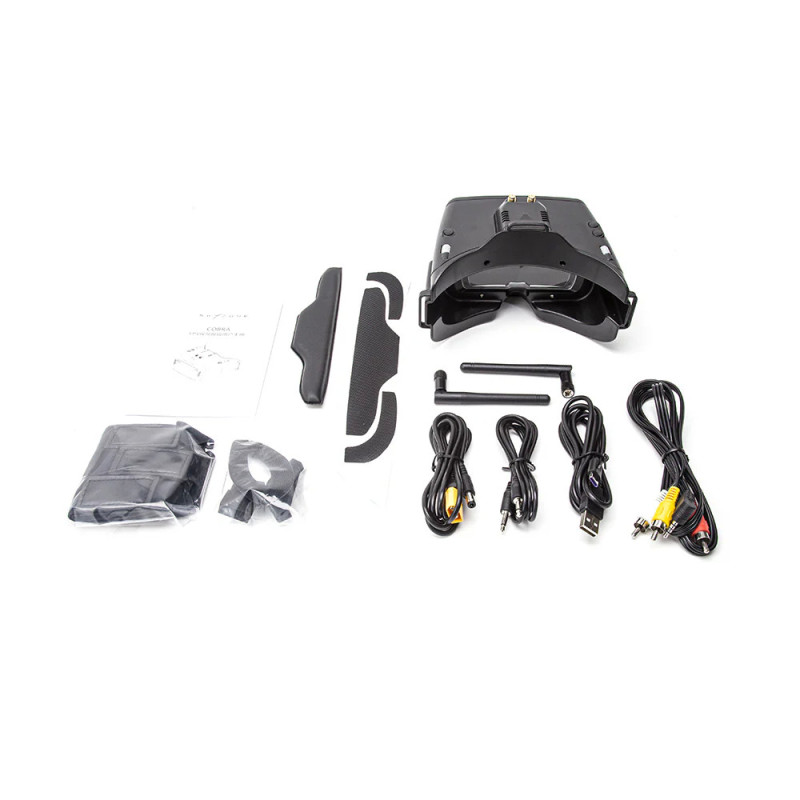 Gogle box-style z polem widzenia 50°