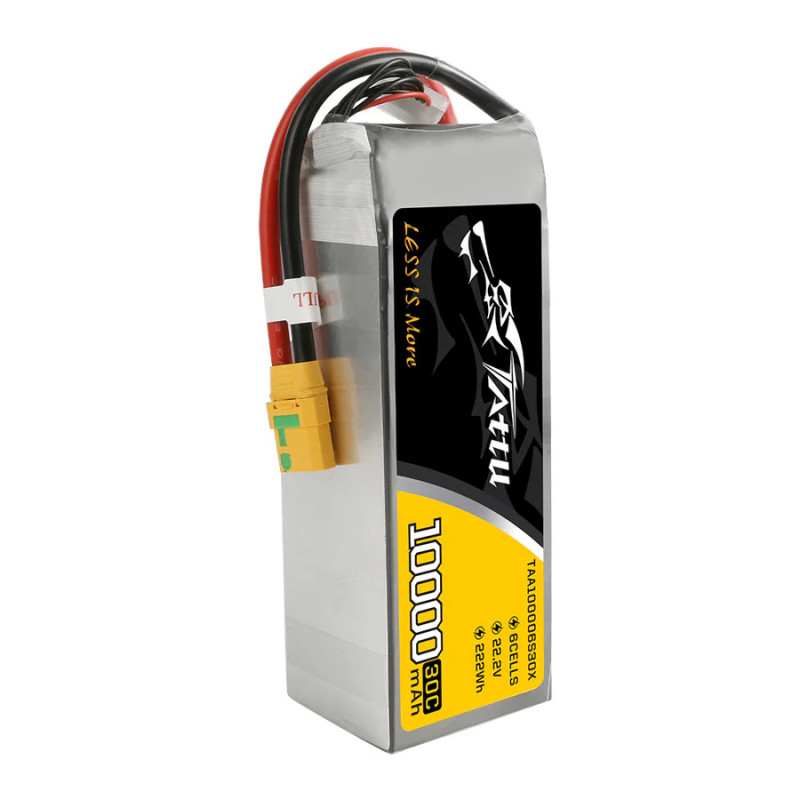 Tattu 10000mAh 6S 30C LiPo - XT90, UAV