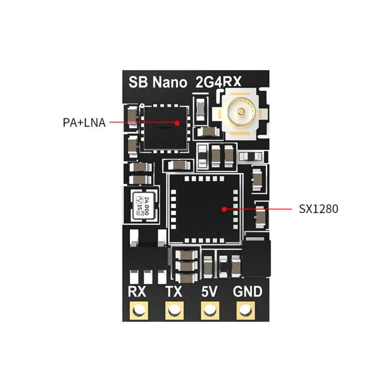 SpeedyBee Nano ELRS RX - 2.4GHz/915MHz, TCXO, Compact