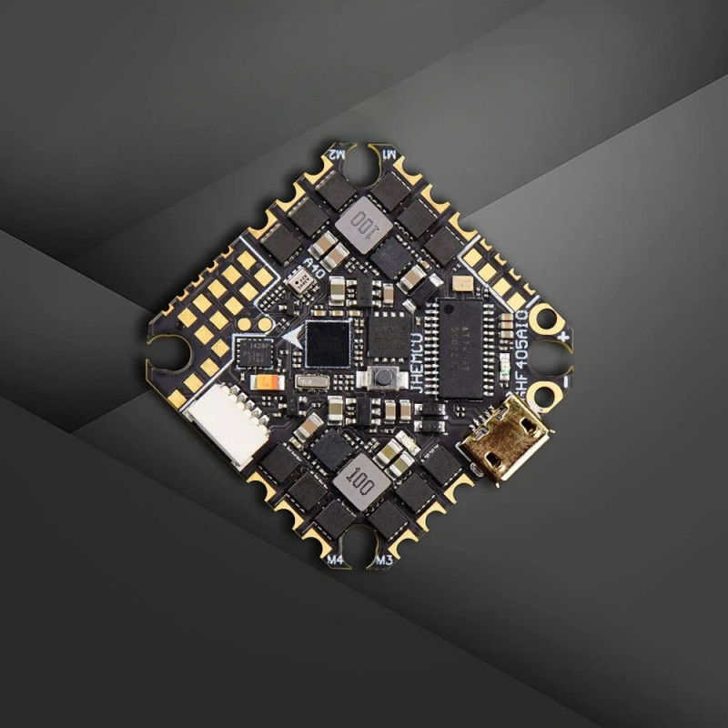 F7 flight controller with barometer and OSD for FPV drones
