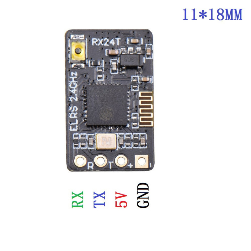 JHEMCU RX24T 2.4G – ExpressLRS Receiver for FPV Drones