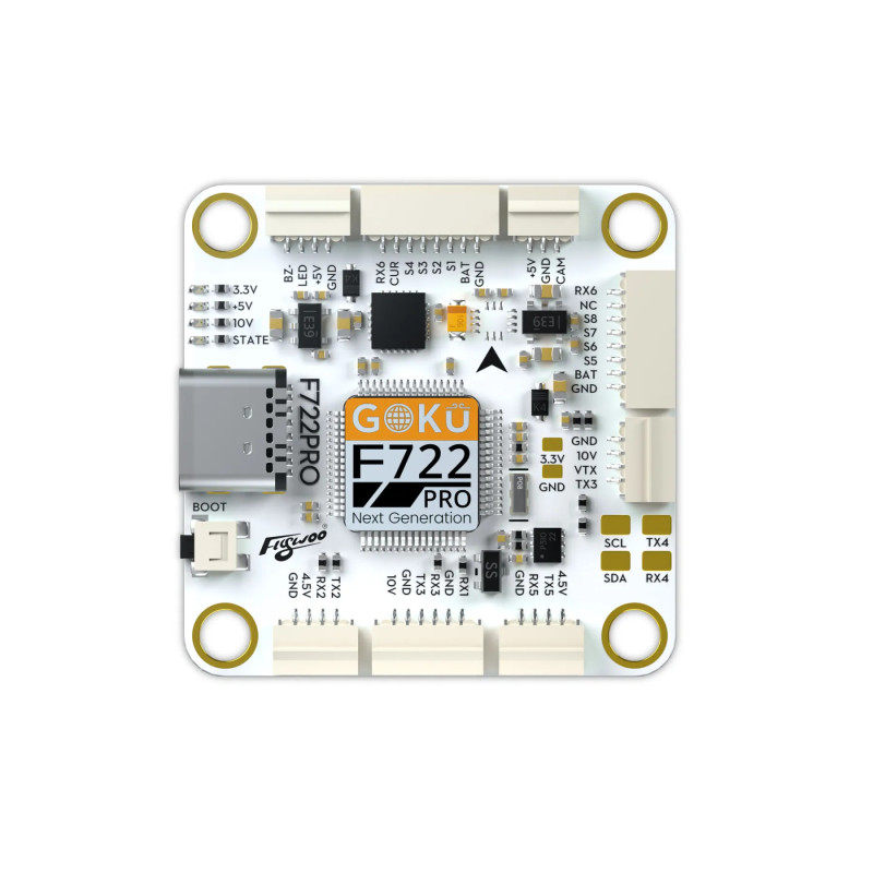 Flywoo GOKU F722 PRO V2 – kontroler lotu 30×30 mm, STM32F722
