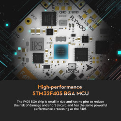 Flywoo GOKU F405 HD AIO V2– 1–2S Flight Controller with ELRS & 12A ESC