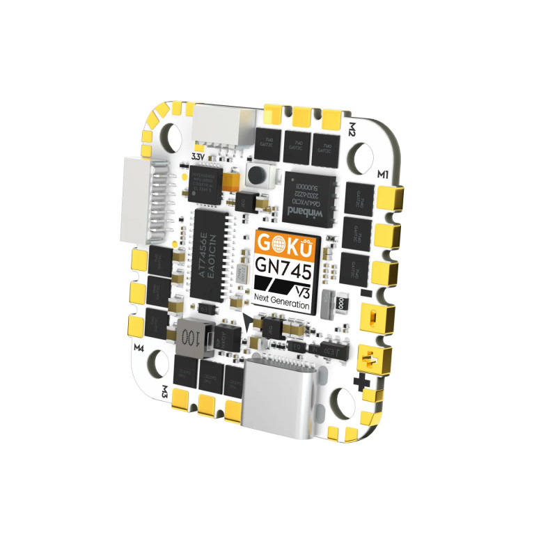 GOKU GN745 AIO – kontroler z 7 portami UART i USB-C