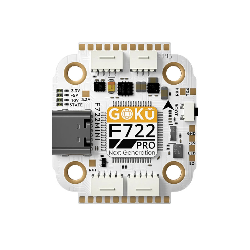 Flywoo GOKU F722 Pro Mini V2 Stack – FC + 4in1 ESC 45A 20×20 mm