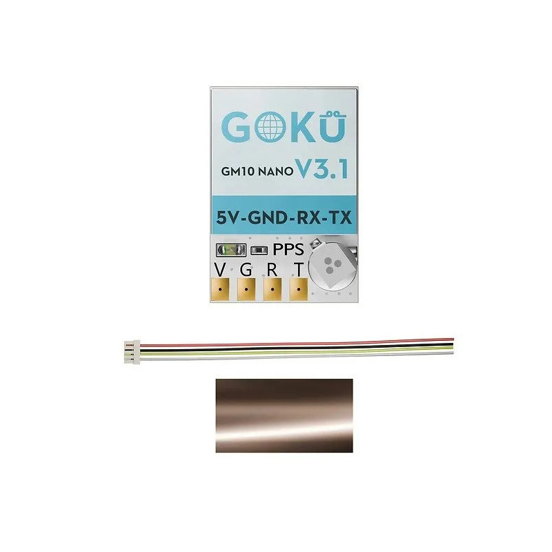 GPS module with GPS, GLONASS, Galileo, BeiDou support