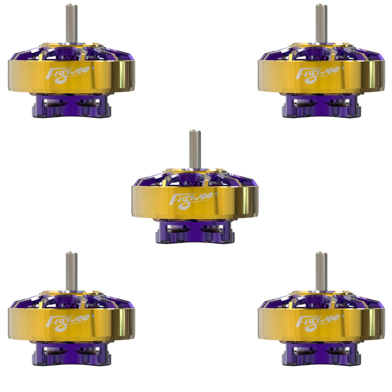 Flywoo ROBO 1202.5 11500KV – silnik FPV 2"/3" Gold/Fiolet