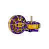 Gold and purple anodized FPV motor for micro drones