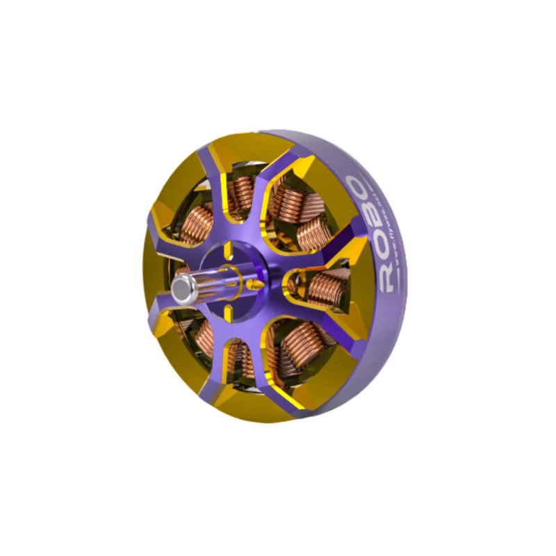 Flywoo ROBO 1002 23500KV – ultralekki silnik FPV 1S Gold/Fiolet