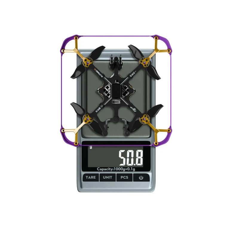 Flywoo Flytimes 85 – rama 2" do DJI O3lite/O4, rozstaw 18 mm