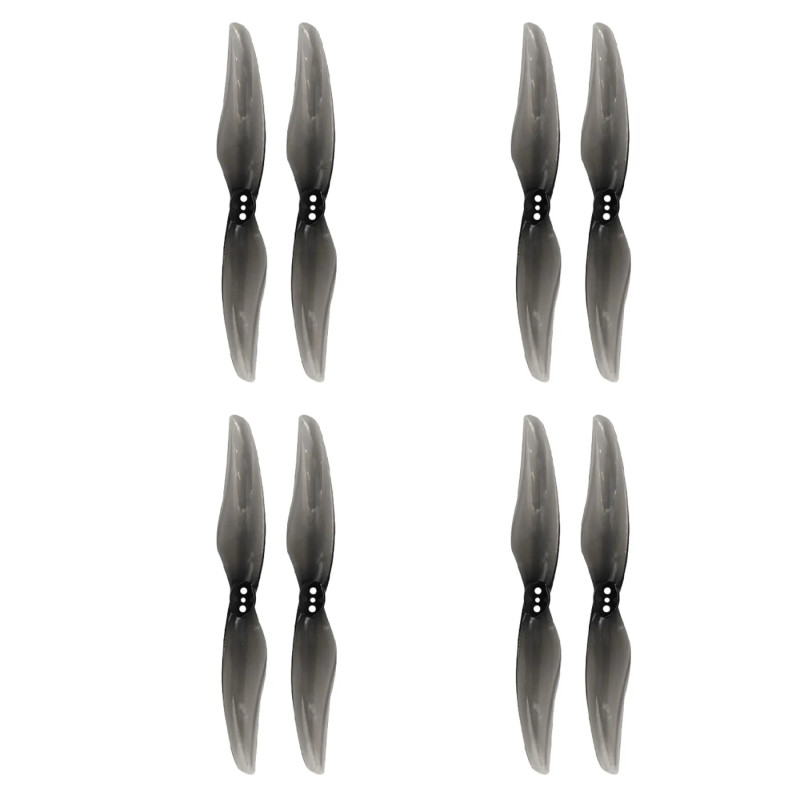2-blade propeller set in black and blue – Gemfan 4024