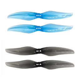 Gemfan 4024 – 4" 2-Blade FPV Propellers (Black | Blue, 4 Pairs)