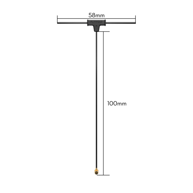 Compact antenna for micro drones – Flywoo ELRS