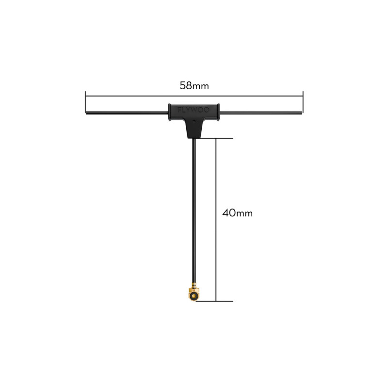 Flywoo PCB T Antenna – 40 mm and 100 mm options
