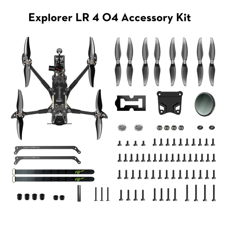 Flywoo Explorer LR HD DJI O4 ELRS – 4″ FPV Drone (2 Versions)