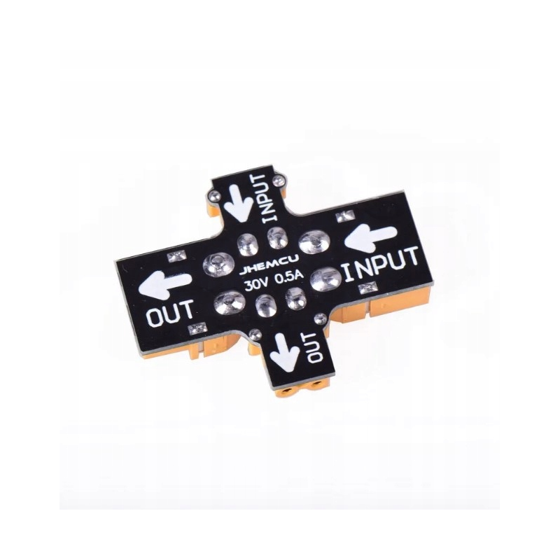 JHEMCU Smoke Stopper – tester zwarcia 1–6S XT30/XT60 FPV