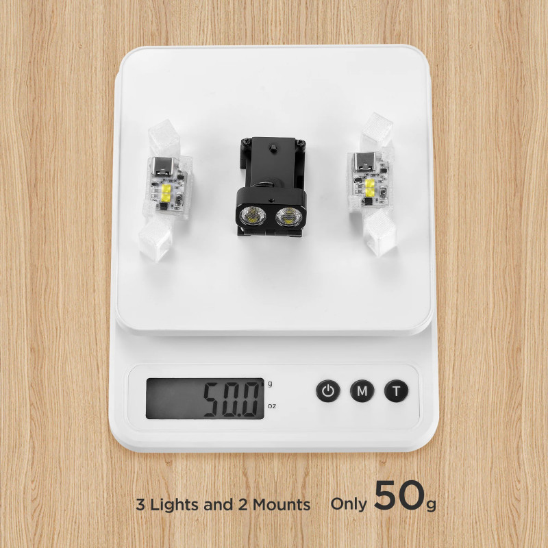 LED light set for DJI Avata 2 drone – for FPV and night flying