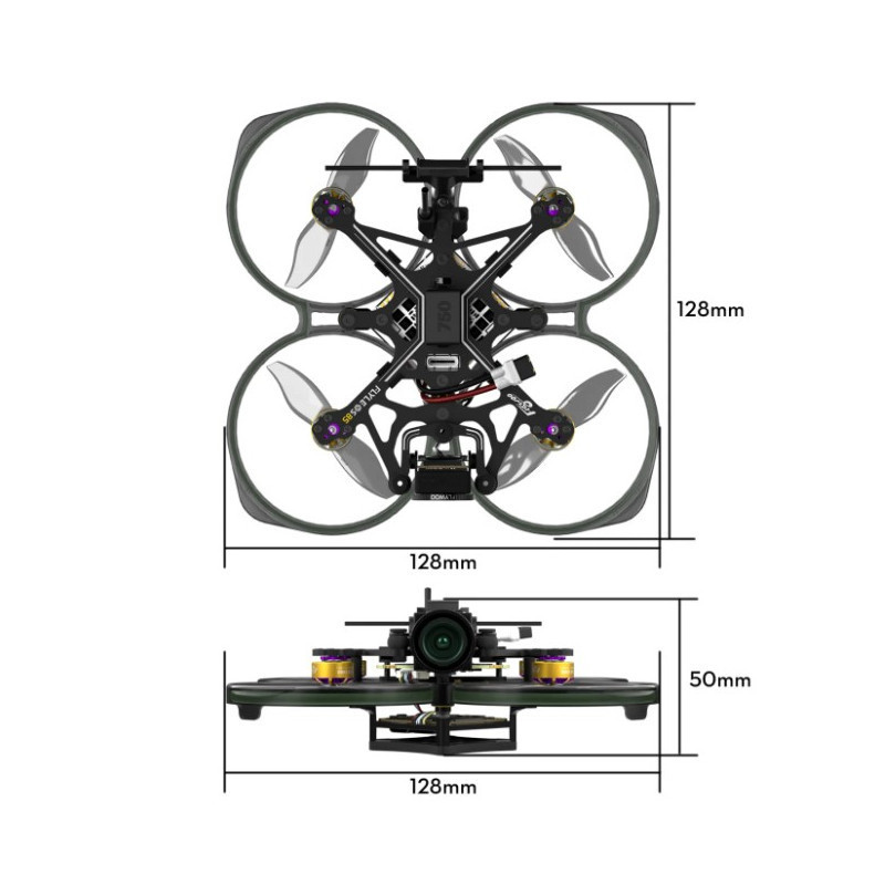 Flywoo FlyLens 85 HD O4 2S ELRS – 2" FPV Cinewhoop Drone O4