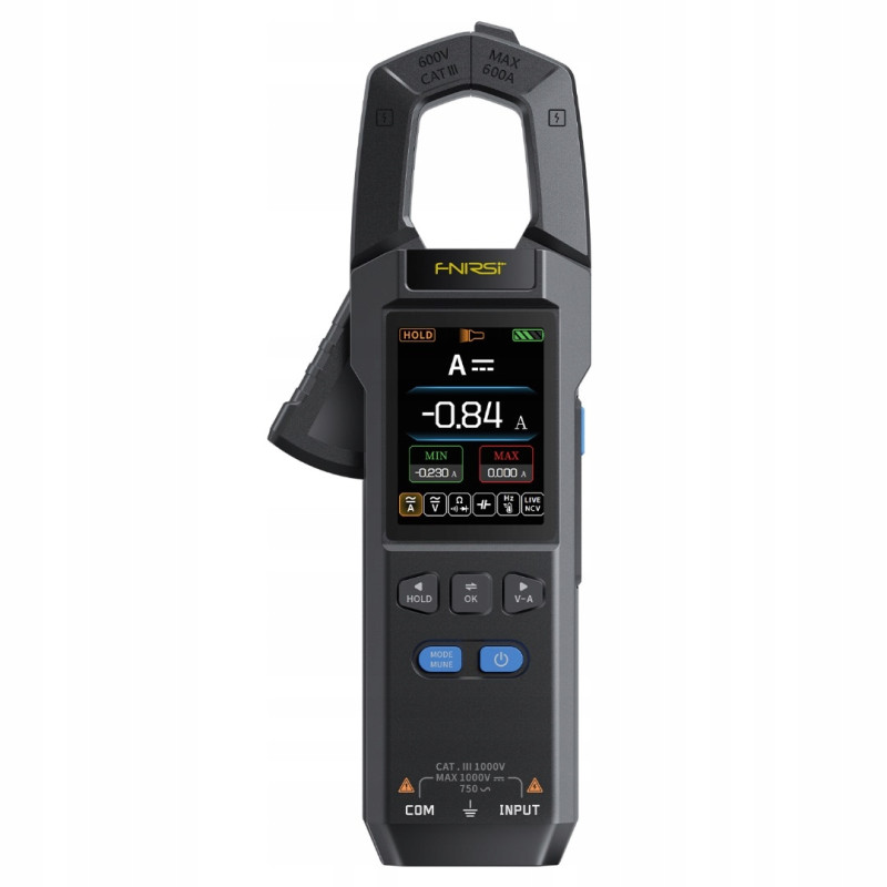 FNIRSI DMC-100 – precyzyjny miernik cęgowy cyfrowy