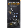 FNIRSI HS-02B zestaw Inteligentna lutownica - 3 groty kabel DC Etui