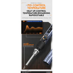 FNIRSI HS-01 – 65W Digital USB-C Soldering Iron with OLED