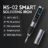 FNIRSI HS-02A – Smart 100W Soldering Iron with USB-C and IPS Display