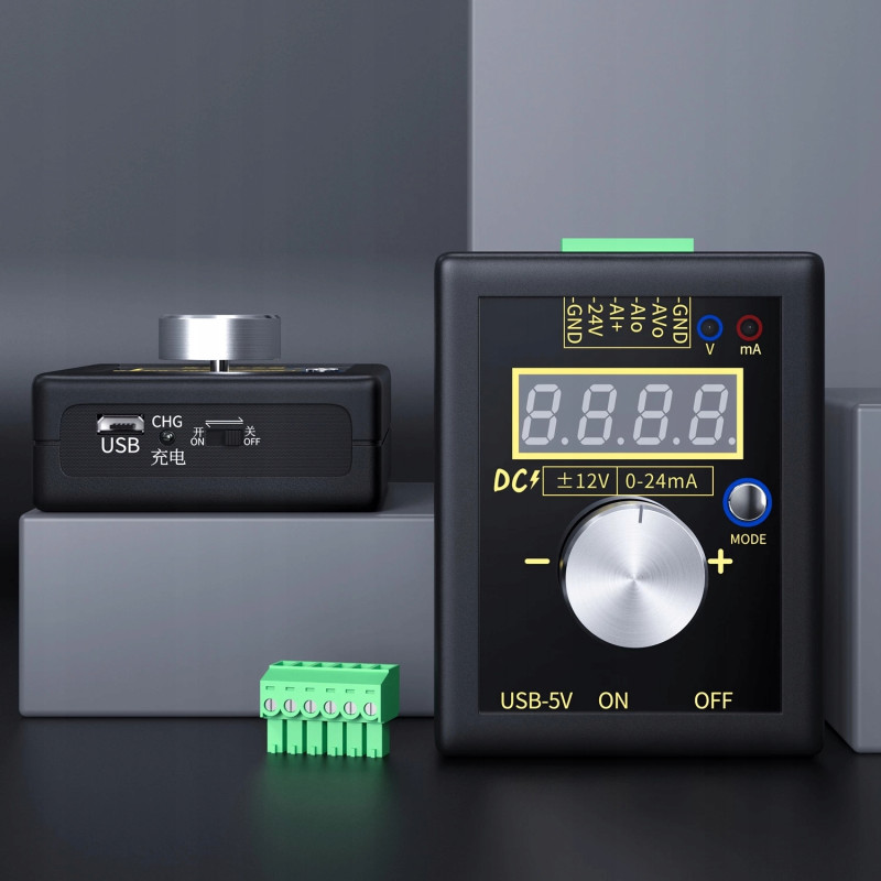 FNIRSI SG-002 – Signal Generator ±12V / 0–24mA with Battery