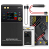 Portable battery-powered spot welder with LCD