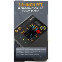 Handheld spot welder for lithium battery tabs