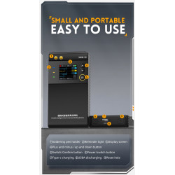 FNIRSI SWM-10 – Zgrzewarka punktowa akumulatorowa 1200A z USB-C