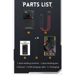 FNIRSI SWM-10 – 1200A Portable Battery Spot Welder with USB-C