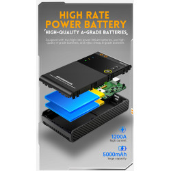 FNIRSI SWM-10 – Zgrzewarka punktowa akumulatorowa 1200A z USB-C