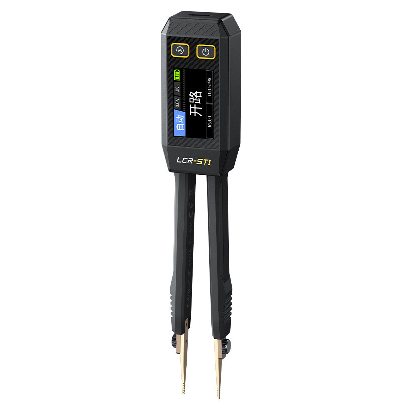 FNIRSI LCR-ST1 – Smart SMD Tweezer LCR Tester with USB-C
