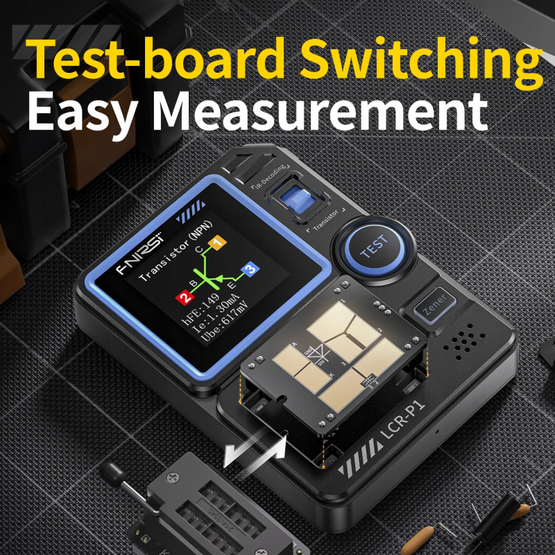 Tester LCR FNIRSI LCR-P1 USB-C | Avifly