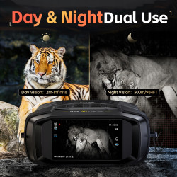 FNIRSI NVS-40 – Digital Night Vision Binoculars 4K with 300m Range